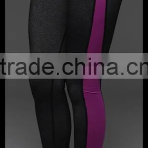 Kiteng Amazing High Performance Leggings Side Color Blocking Women's Fitnes Leggings Office In United States (USA)Small Minimum thumbnail-3