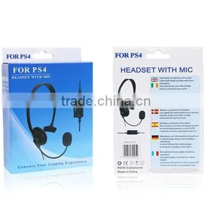 Good Quality Gaming Earphone Headset for Ps4 With Mic thumbnail-1