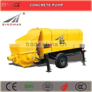 DHBT60S-13-118 Diesel Engine Trailer Concrete Pump for Sale With CE Certificated thumbnail-2