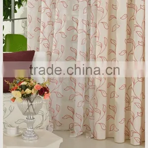China Import Direct Lace Embroidery Curtain for In the Room Curtain thumbnail-1
