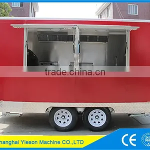 YS-FV390B High Quality Gelato Cart/solar Food Truck for Sale thumbnail-1