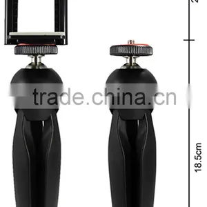 Universal Adjustable Desk Mount , Mini Tripod + Clip Holder For Mobile Phones thumbnail-2