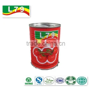 400G High Quality Manufactory Brix 28-30% Canned Tomato Paste thumbnail-5