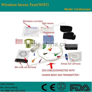 Wireless ECG Stress Test System(wifi) for Cardiac Diagnosis thumbnail-2