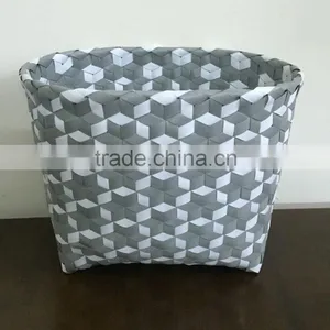 Handmade Woven Polypropylene Fabric Baskets, Woman Bags thumbnail-2