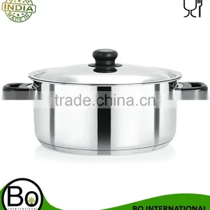 Stainless Steel Induction Cookware Casserole With Lid thumbnail-1