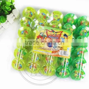 Rotating Peg Top Candy Toy With Sticker thumbnail-2