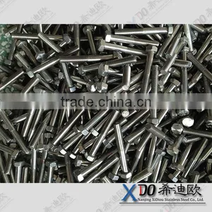 Hastelloy C276 Half Thread Hex Bolts M37 thumbnail-4