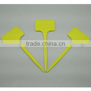 6 Inch Rapitech Plastic Yellow Gardening Plant Bed Labels thumbnail-5