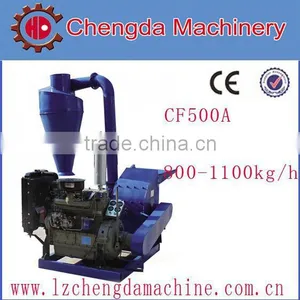 Multifunctional Small Corn Straw Sawdust Wood Pellet Hammer Mill/ Biomass Wood Chips Hammer Mill With Cyclone thumbnail-3