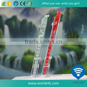 Disposable Ultralight C RFID Pvc Wrsitband/bracelet for Access Control thumbnail-3