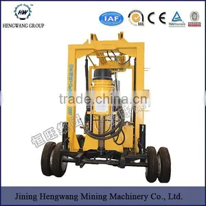 Small Portable Trailer Type Water Well Drilling Rig for Sale thumbnail-1