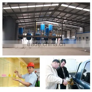 Horizontal Type Tyre Oil Distillation Plant Recycling Furnace Oil 10Ton thumbnail-2