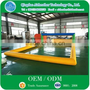 Commercial Grade Outdoor Water Games Inflatable Beach Volleyball Court For Sale thumbnail-1