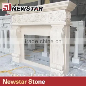 Newstar Stone Marble Fireplace thumbnail-1