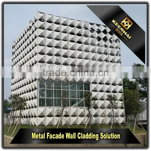 Facade Panel Laser Cutting Aluminium Decorative Wall Panel Outdoor thumbnail-3