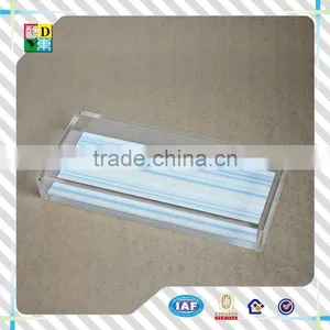 2016 Custom Acrylic Tray High Quality Custom Printed Acrylic Serving Tray PMMA Lucite Acrylic Food Tray Wholesale Price thumbnail-1