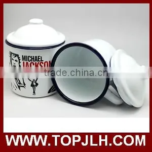 Hot New Products Restaurant Branding Enamel Mug Cup Custom Print thumbnail-6
