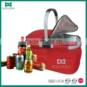 Wholesale Folding Picnic Basket Set thumbnail-1