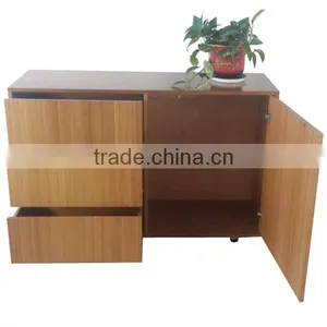 Solid Bamboo Furniture Sideboard Storage Cabinet thumbnail-3