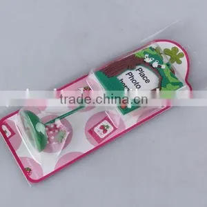 Cartoon Car/animal Design Silicone Vertical Mini Photo Frame Hot Sale Photo Holder thumbnail-6