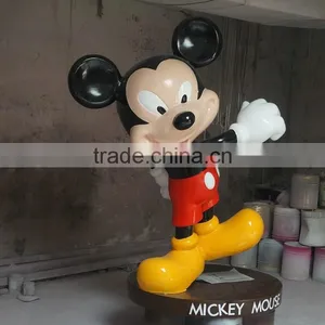 Fiberglass Cartoon Mickey Mouse Figure thumbnail-1
