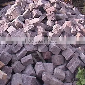 Red Paving Stone Red Granite Driveway Paving Stone Granite Mesh Paver thumbnail-1