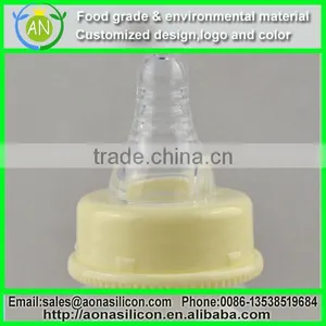 BPA Free Liquid Silicone Baby Pacifier, Soother Teat, Teether, Nipple Shield thumbnail-3