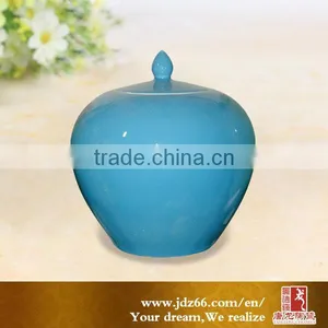 Home Decor Modern Design Ceramic Round Apple Shape Jar thumbnail-1
