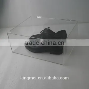 Clear Front Drop Box Clear Acrylic Sneaker thumbnail-4