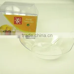 Plastic Transparent Round Cup/dish thumbnail-2