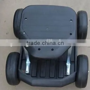 Garden Work Seat Cart With Plastic Storage Tray TC4501P thumbnail-2