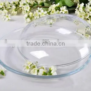 Clear Glass Fruit Plate thumbnail-1