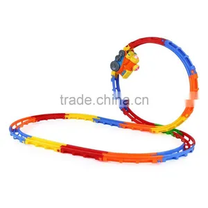 High Quality and Colorful Magic Track Car Toy, With Lights and Sound, Roller Coaster Rails, Sucker Included, 23 Pieces thumbnail-2