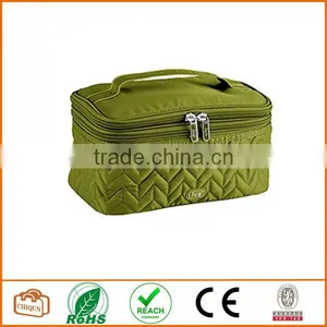 Two Step Cosmetic Case Green thumbnail-1
