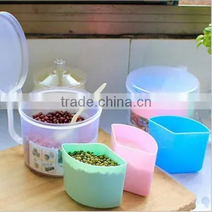 Custom One Big Box + 3 Samll Box Food-Grade Plastic Seasoning Container Storage Box Spice Case Supplier thumbnail-2