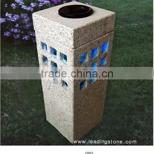 Granite Chinese Stone Lantern/garden Led Lantern thumbnail-4
