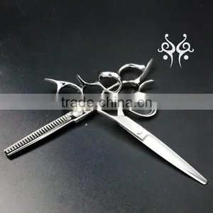 Reversed Blade Hair Scissors Made Of Japanese Cobalt Steel Barber Scissors thumbnail-4