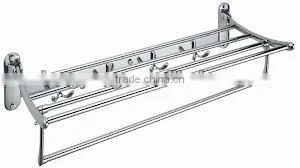 Brass Bath Towel Rack thumbnail-1