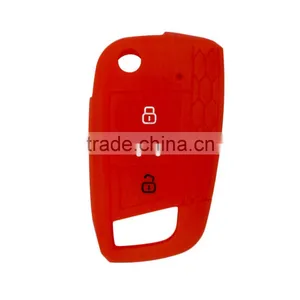 China Factory Manufacturer Sales Custom Car Key Rubber Silicone Cover for VW thumbnail-4