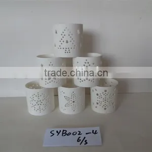 Hollow Ceramic Flower Pot thumbnail-1