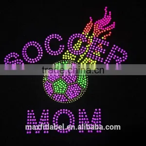 New Design Rhinestone Hot Fix Transfer for Fashion Garments thumbnail-3