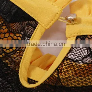 2015 Modern Solid Color Womens Clothing Ladies' Loose-fitting Laced Pleated Women's Sexy Apparel With Stand Collar thumbnail-4
