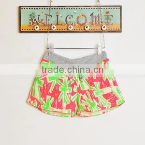 2016 Fashionable Hotsale Allover Print Single Jersey Ladie's Short thumbnail-4