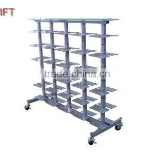 Wholesale Fashion Shoe Round Shoe Store Shelf Football Shoe Rack thumbnail-3