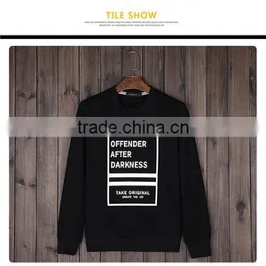 2015 New Style Sweatshirt Without Hood for Adult Men thumbnail-2