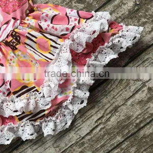 Summer Baby Girls Outfits Children Doughnut Cotton Dress Girls Lace Ruffle Boutique Dress Cute Dress Matching Accessories thumbnail-4