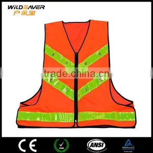 Led Reflective Work Safety Vest Disposable Safety Vest/Police Safety Vests thumbnail-2