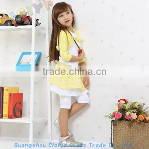 Latest Fashion Baby Girl Summer Dress With Ready Stock 4pcs Set thumbnail-4