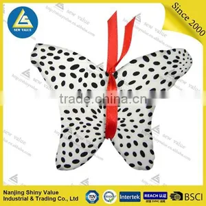 100% Cotton Red Floral Butterfly Shape Pin Cushions thumbnail-3